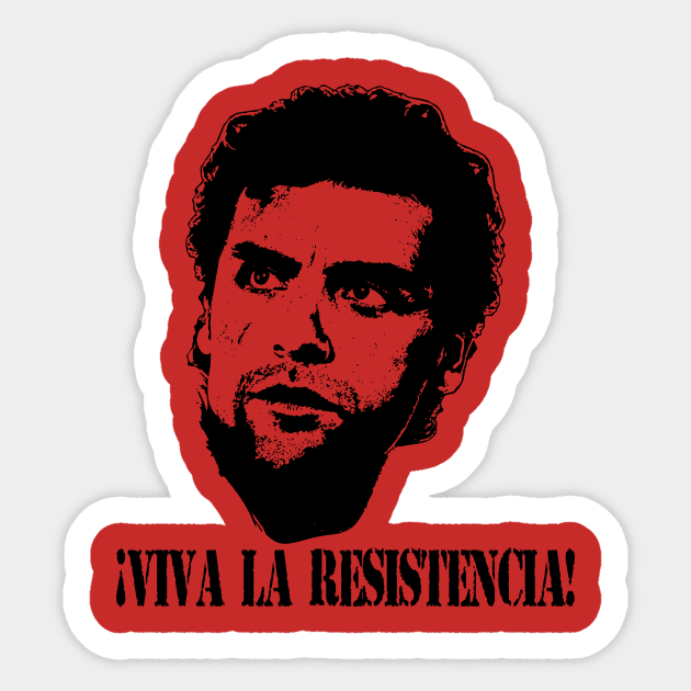 Viva la resistencia! Sticker by Pixhunter